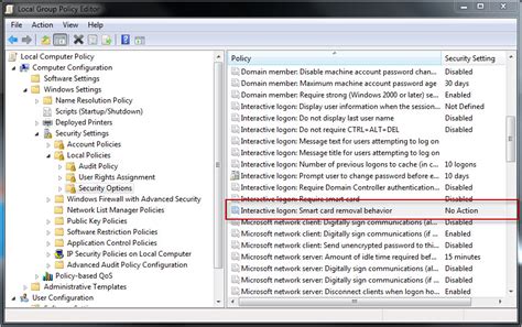 configure smart card logon active directory|Smart Card Group Policy and Registry Settings.